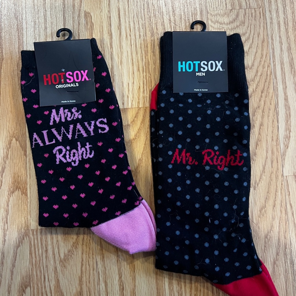 Mr. And Mrs. Sock set